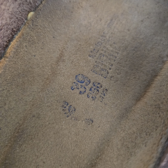 Birkenstocks Brown Leather Sandals - Picture 8 of 9
